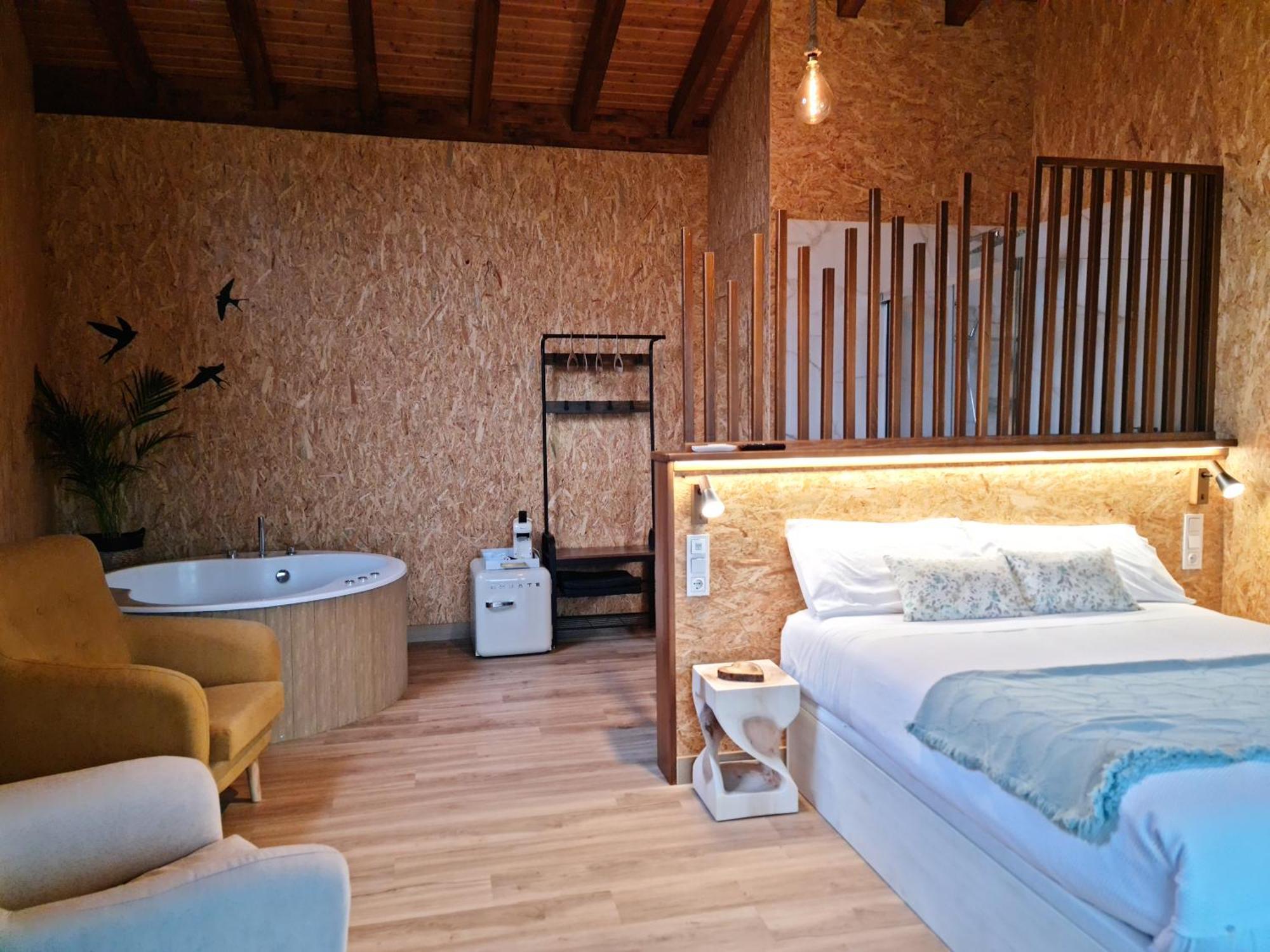 Remanso De Trasfontao Casa Das Arbores & Bubble Silleda Dış mekan fotoğraf